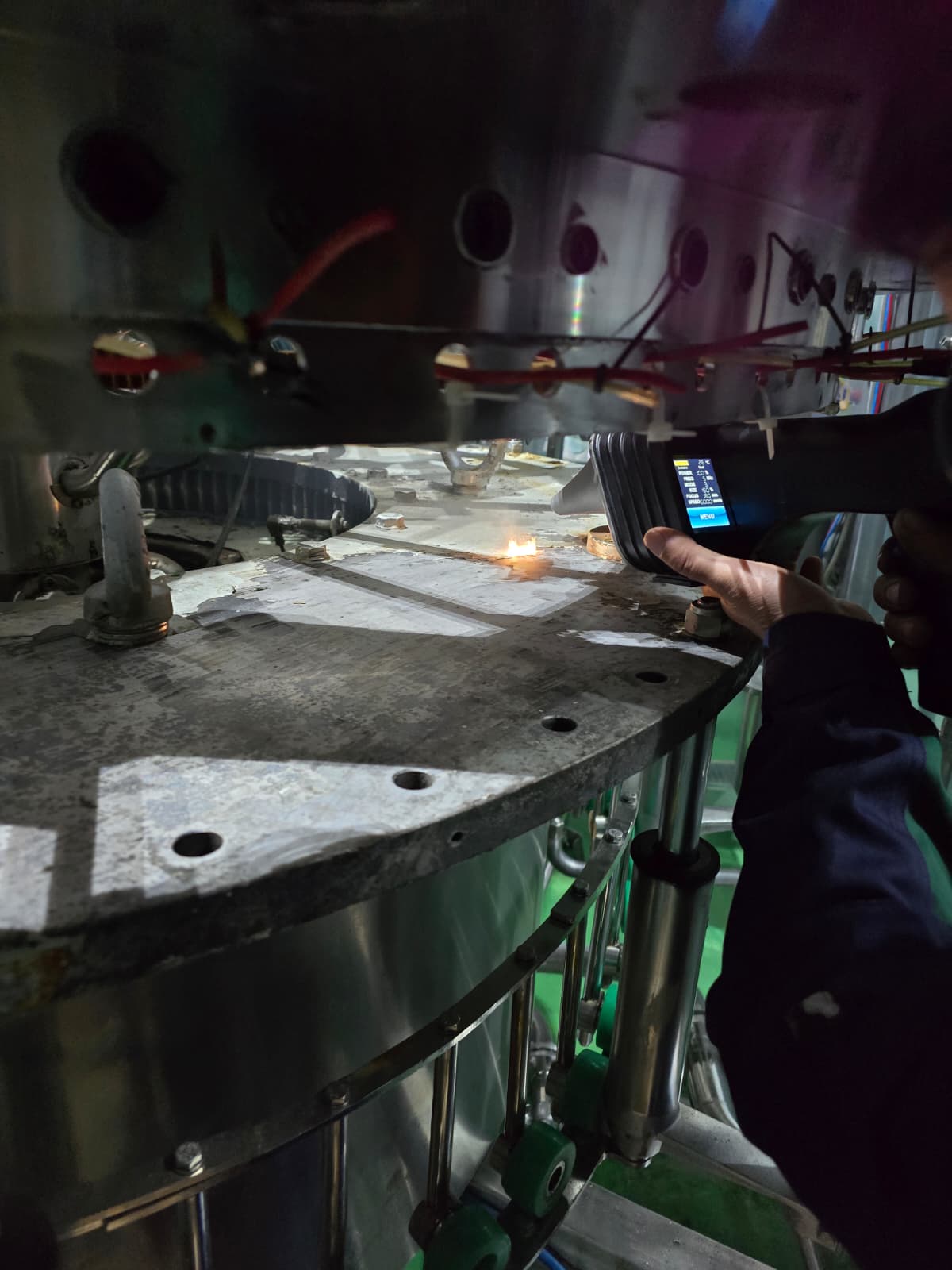 Curățare cu laser a echipamentului industrial